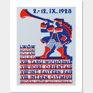 1928 Lwow Eastern International Fair Posters and Art